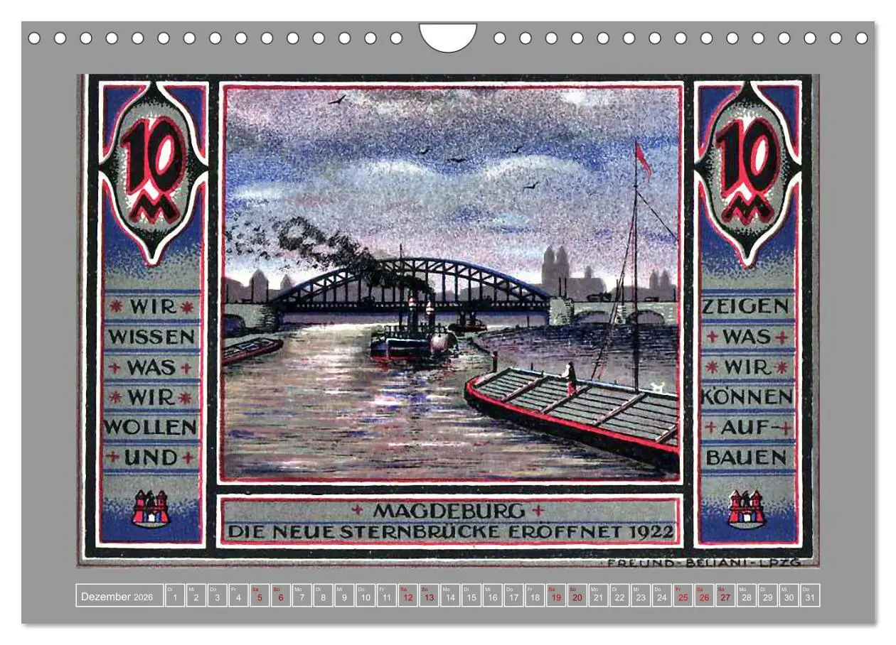 Bild: 9783457289037 | Gruß aus Magdeburg (Wandkalender 2026 DIN A4 quer), CALVENDO...