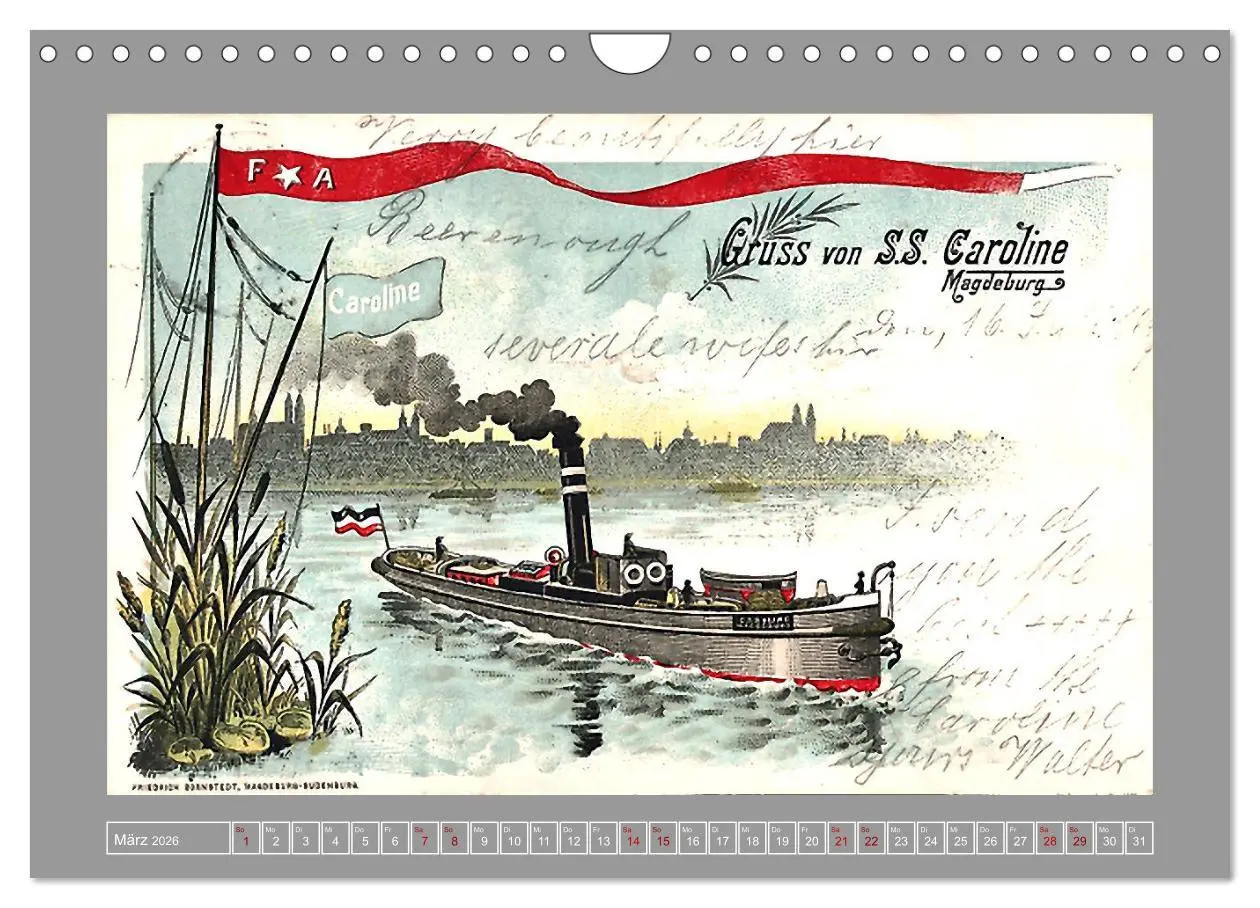 Bild: 9783457289037 | Gruß aus Magdeburg (Wandkalender 2026 DIN A4 quer), CALVENDO...