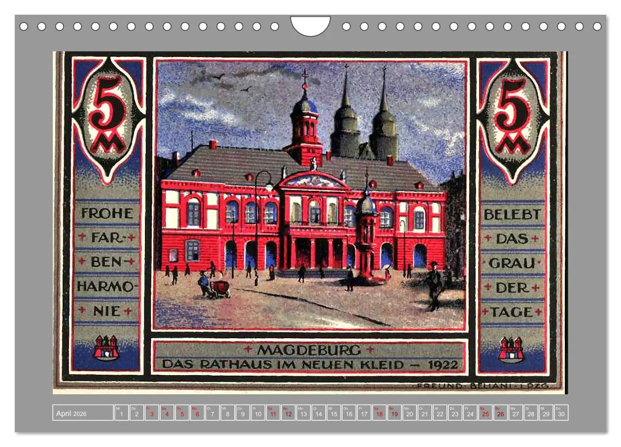 Bild: 9783457289037 | Gruß aus Magdeburg (Wandkalender 2026 DIN A4 quer), CALVENDO...