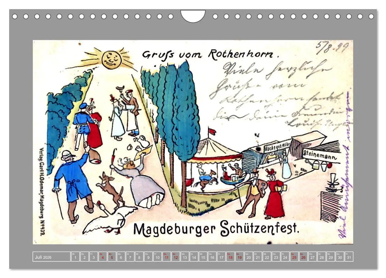 Bild: 9783457289037 | Gruß aus Magdeburg (Wandkalender 2026 DIN A4 quer), CALVENDO...
