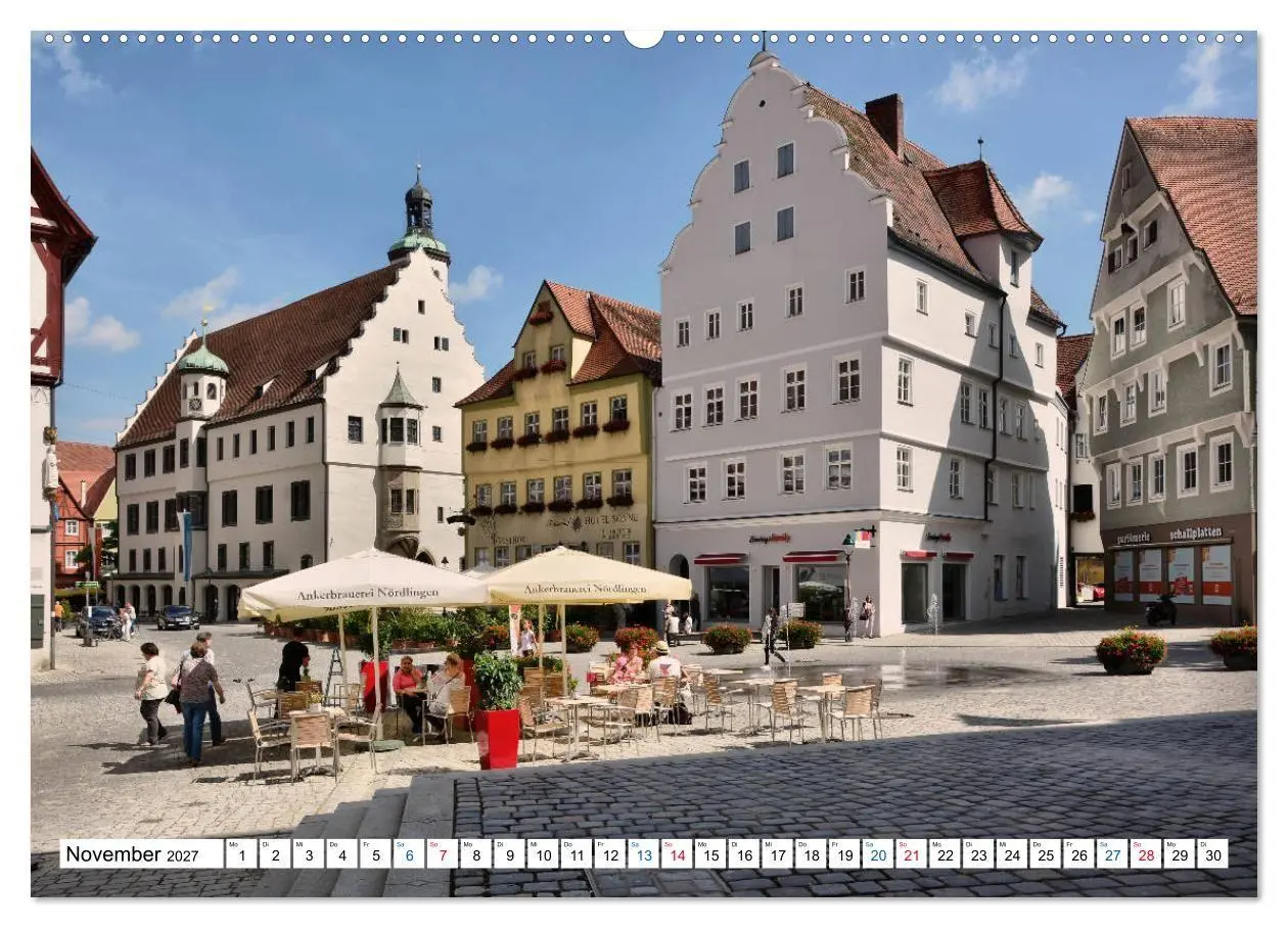 Bild: 9783569849037 | Nördlingen - Eine runde Sache (hochwertiger Premium Wandkalender...