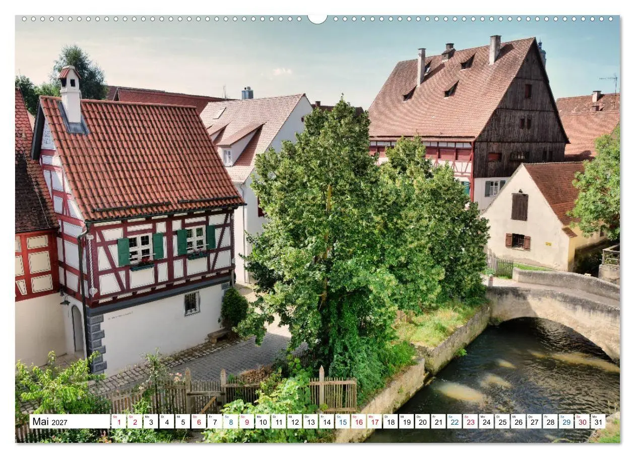 Bild: 9783569849037 | Nördlingen - Eine runde Sache (hochwertiger Premium Wandkalender...