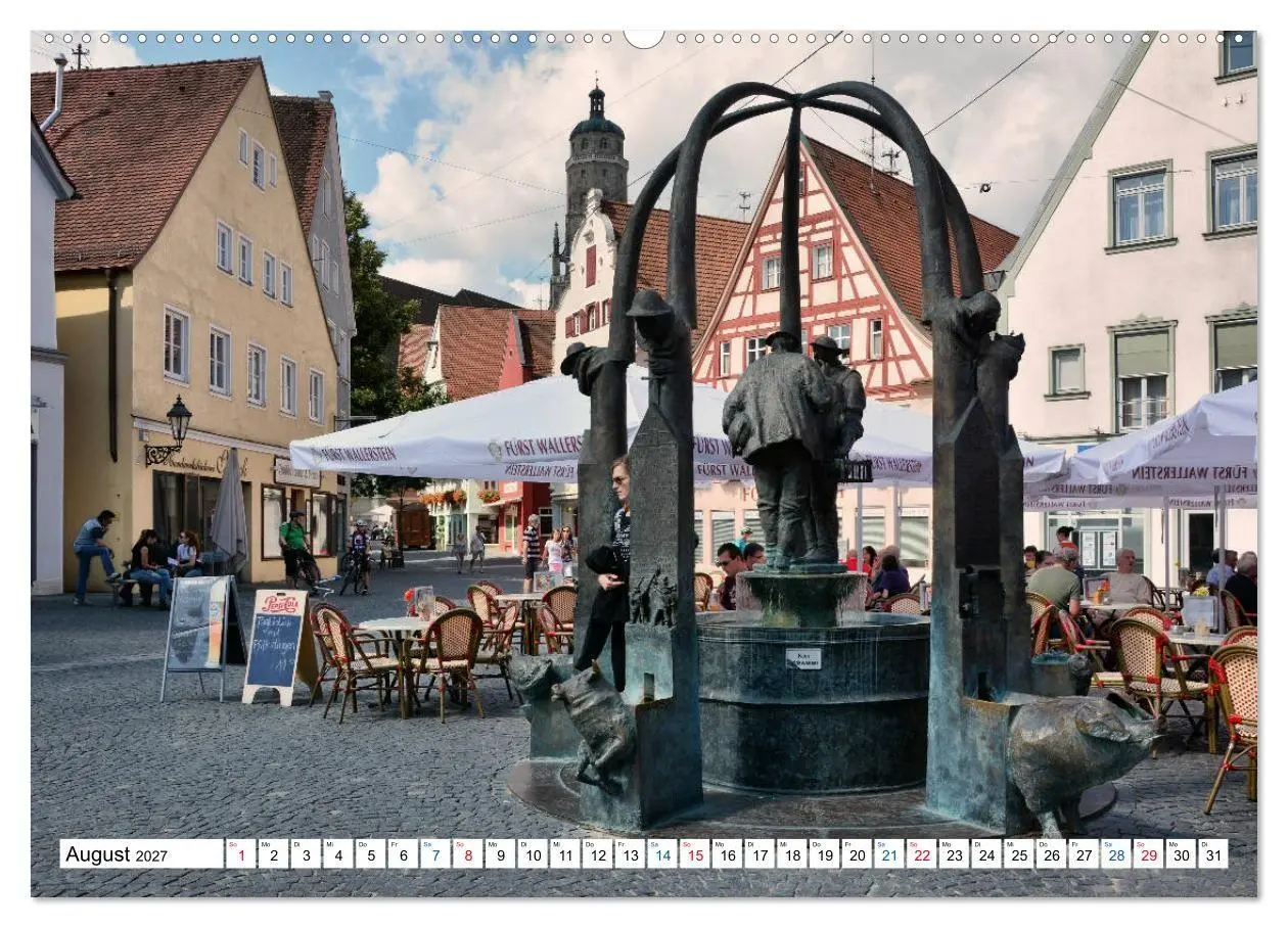 Bild: 9783569849037 | Nördlingen - Eine runde Sache (hochwertiger Premium Wandkalender...