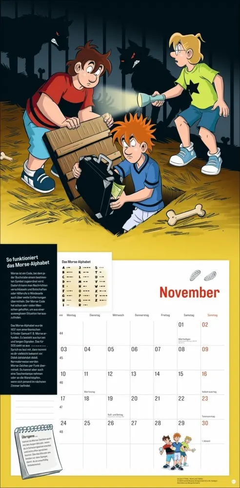 Bild: 9783756409037 | Die drei ??? Kids Broschurkalender 2025 | Kalender | Kalender | 2025
