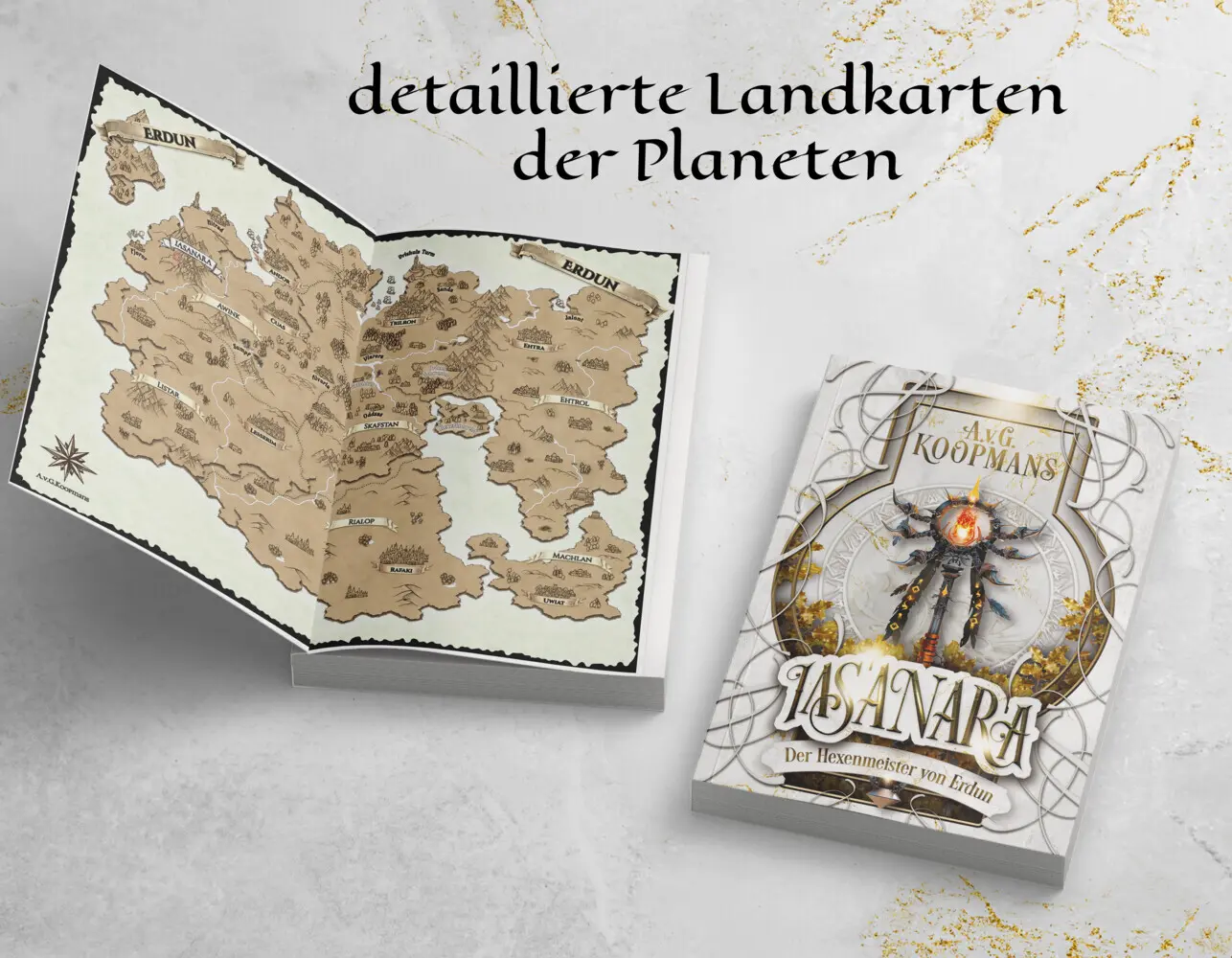 Bild: 9783985959037 | Iasanara | Der Hexenmeister von Erdun | Alexandra van Gestel- Koopmans
