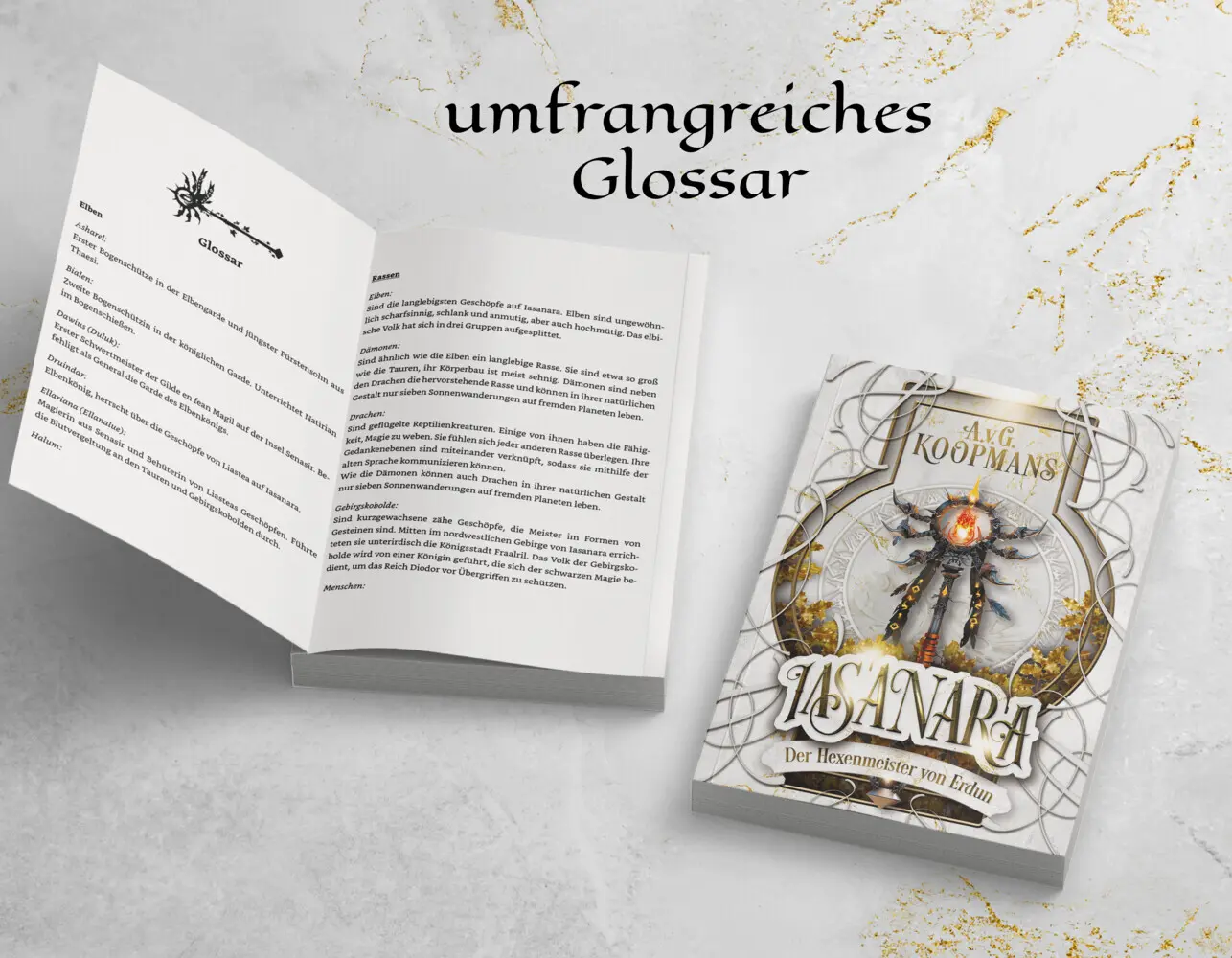 Bild: 9783985959037 | Iasanara | Der Hexenmeister von Erdun | Alexandra van Gestel- Koopmans