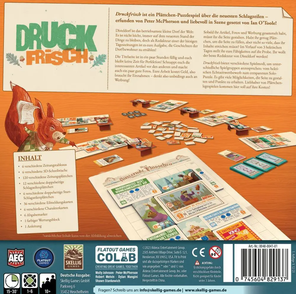 Bild: 745604829137 | Druckfrisch | Peter McPherson | Spiel | 0048-0041-01 | Deutsch | 2025