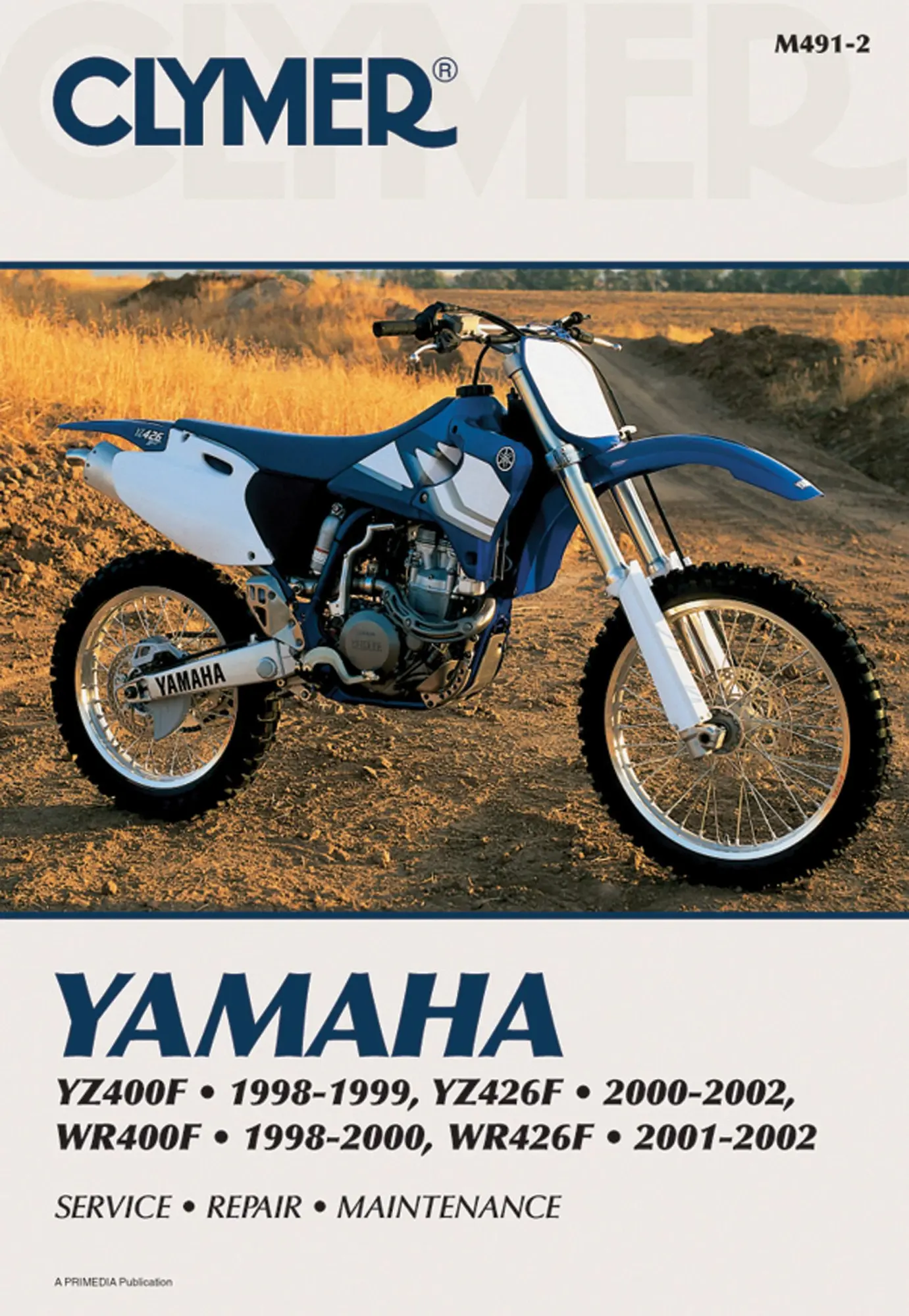 Cover: 9780892879137 | Yamaha YZ400F, YZ426F, WR400F &amp; WR426F Motorcycle (1998-2002)...