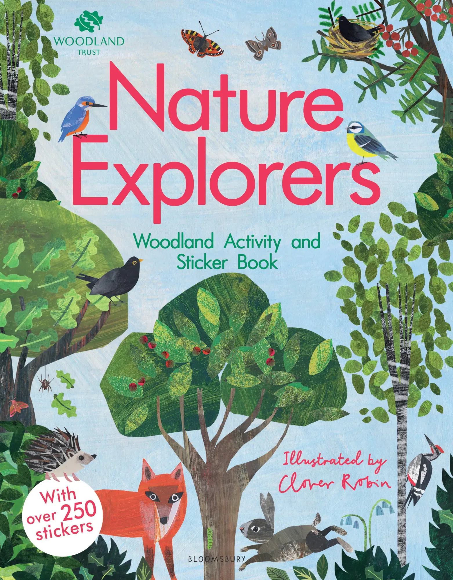 Cover: 9781408899137 | The Woodland Trust: Nature Explorers Woodland Activity and Sticker...