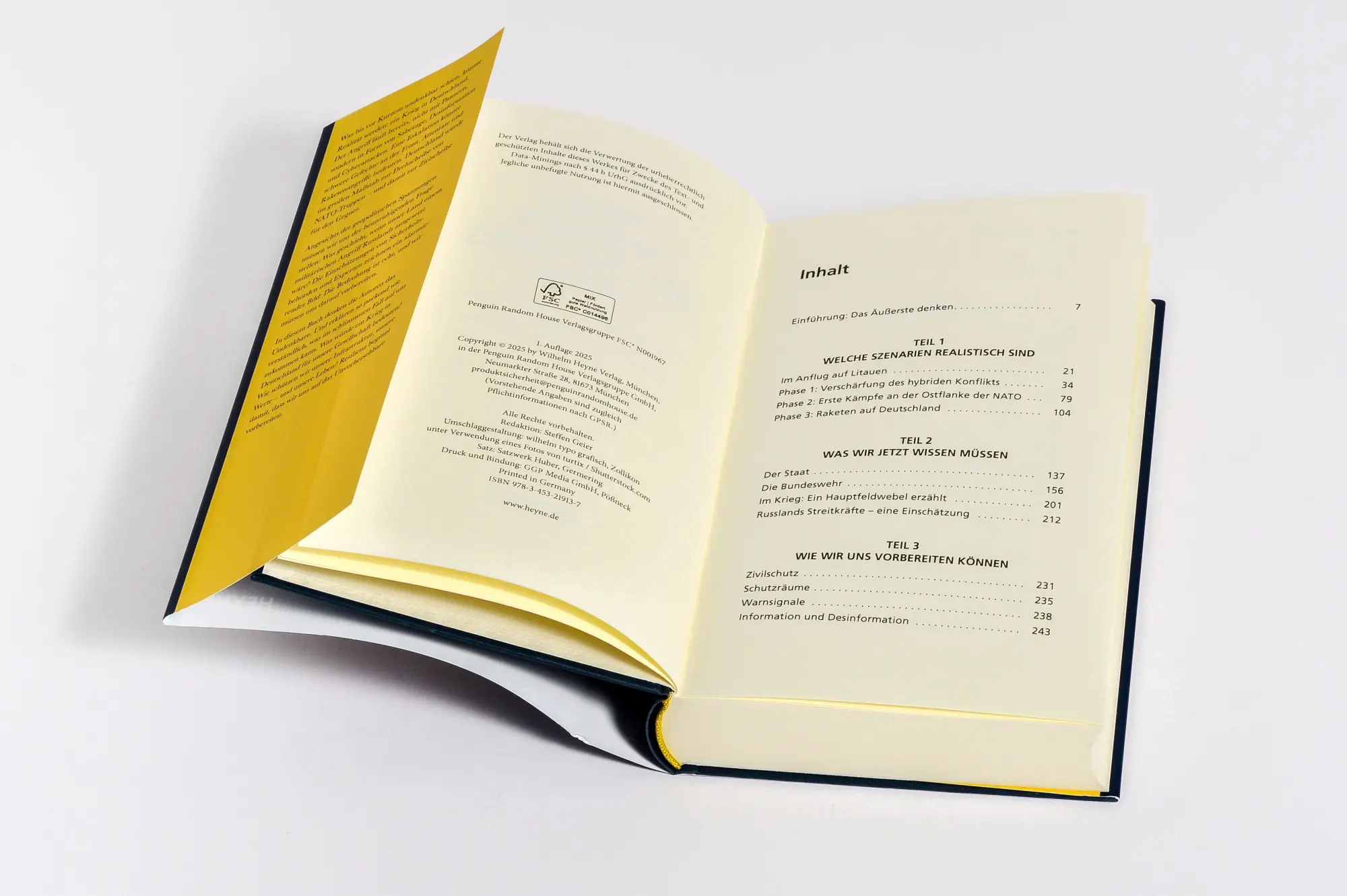 Bild: 9783453219137 | Wenn morgen bei uns Krieg wäre | Hauke Friederichs (u. a.) | Buch