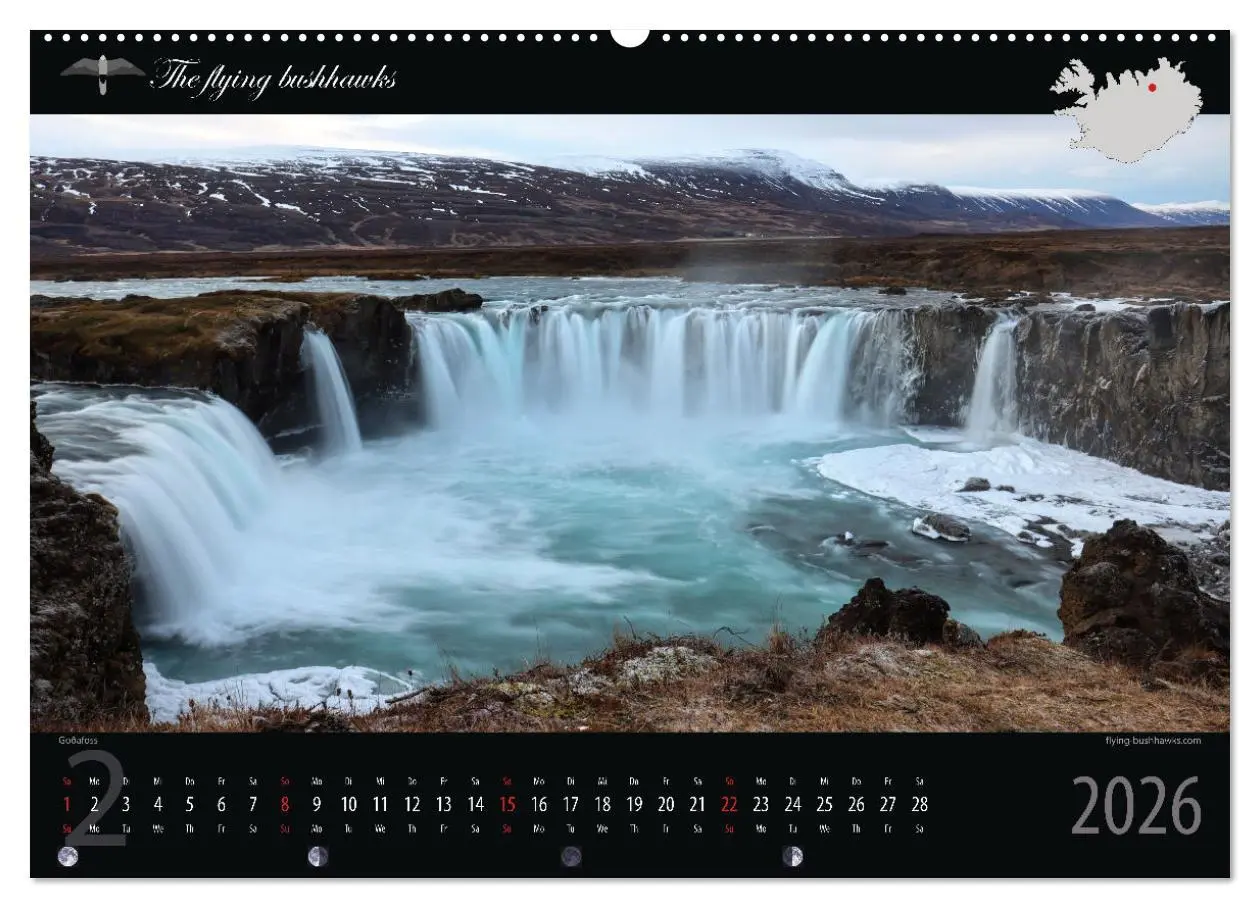 Bild: 9783457279137 | Island Blickwinkel 2026 (hochwertiger Premium Wandkalender 2026 DIN...