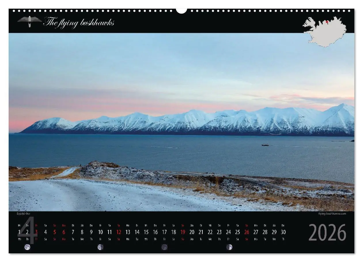Bild: 9783457279137 | Island Blickwinkel 2026 (hochwertiger Premium Wandkalender 2026 DIN...