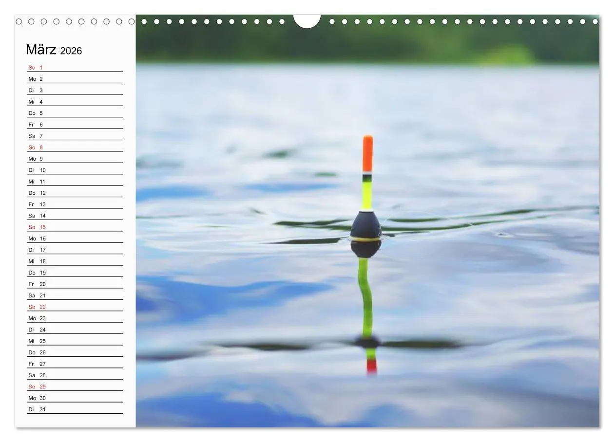 Bild: 9783457969137 | Faszination Angeln und Fischen (Wandkalender 2026 DIN A3 quer),...