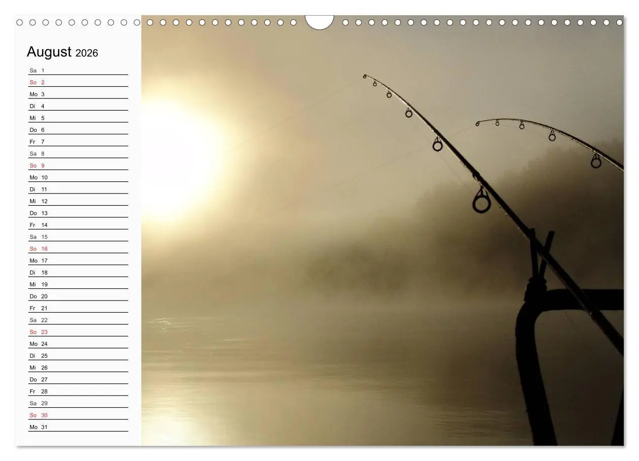 Bild: 9783457969137 | Faszination Angeln und Fischen (Wandkalender 2026 DIN A3 quer),...