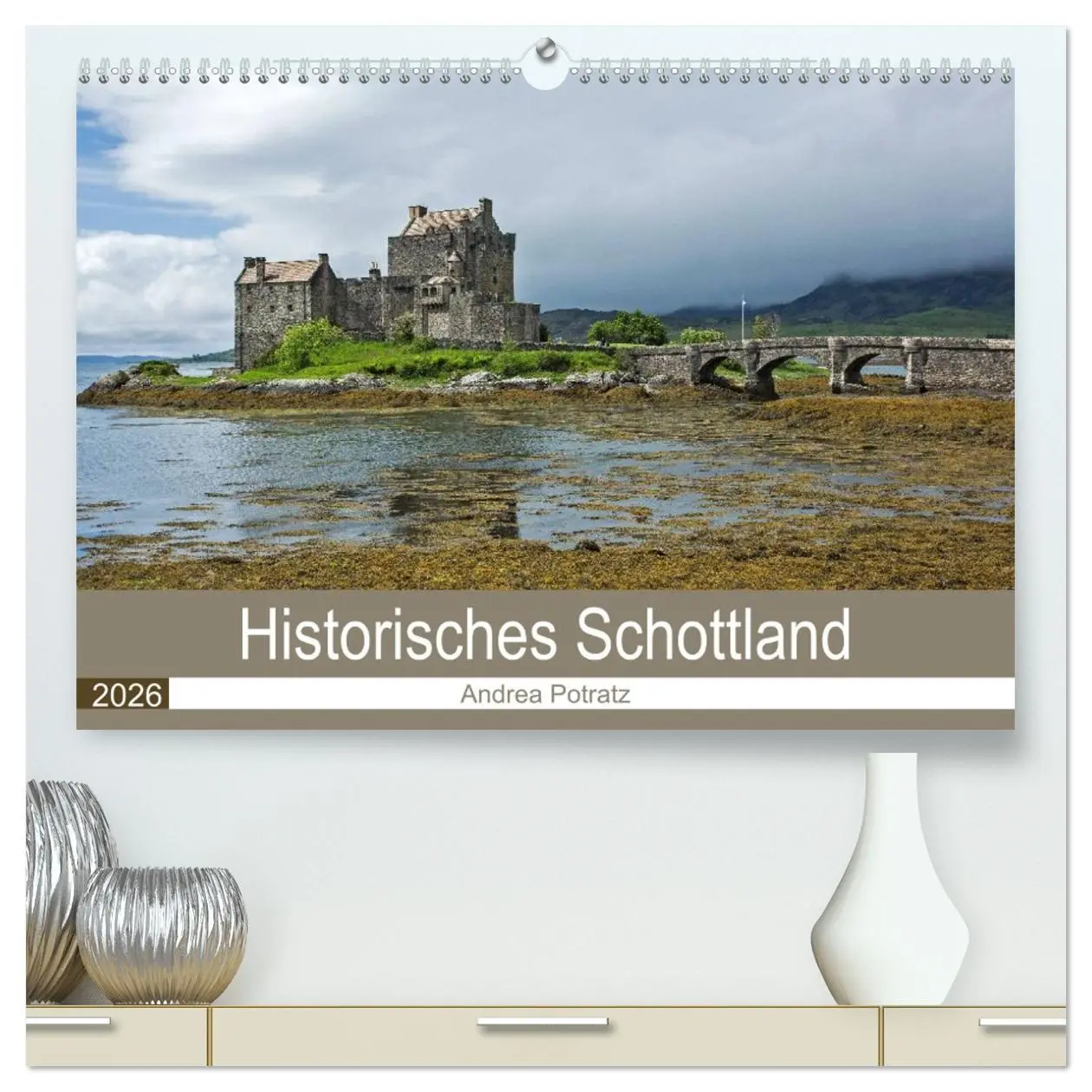 Cover: 9783516129137 | Historisches Schottland (hochwertiger Premium Wandkalender 2026 DIN...