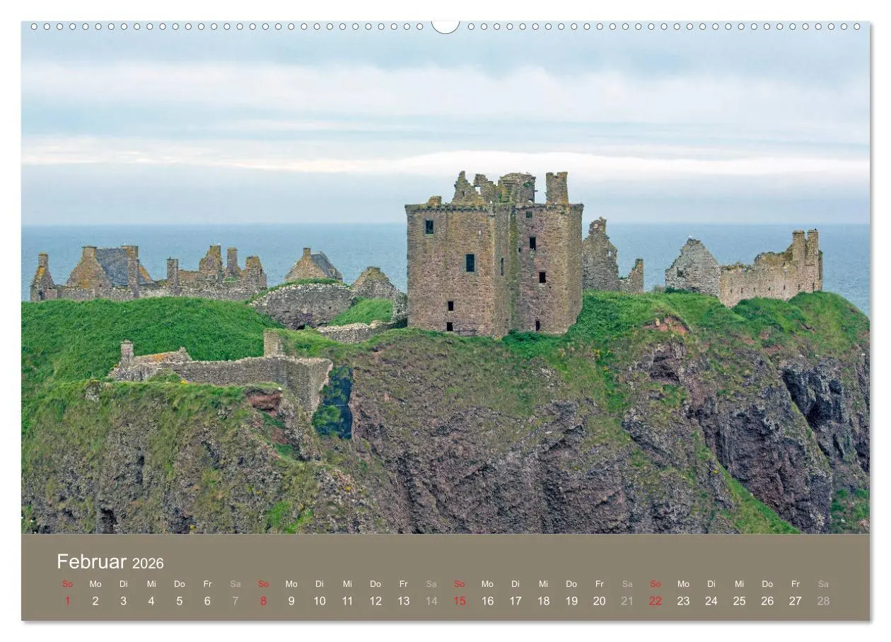 Bild: 9783516129137 | Historisches Schottland (hochwertiger Premium Wandkalender 2026 DIN...