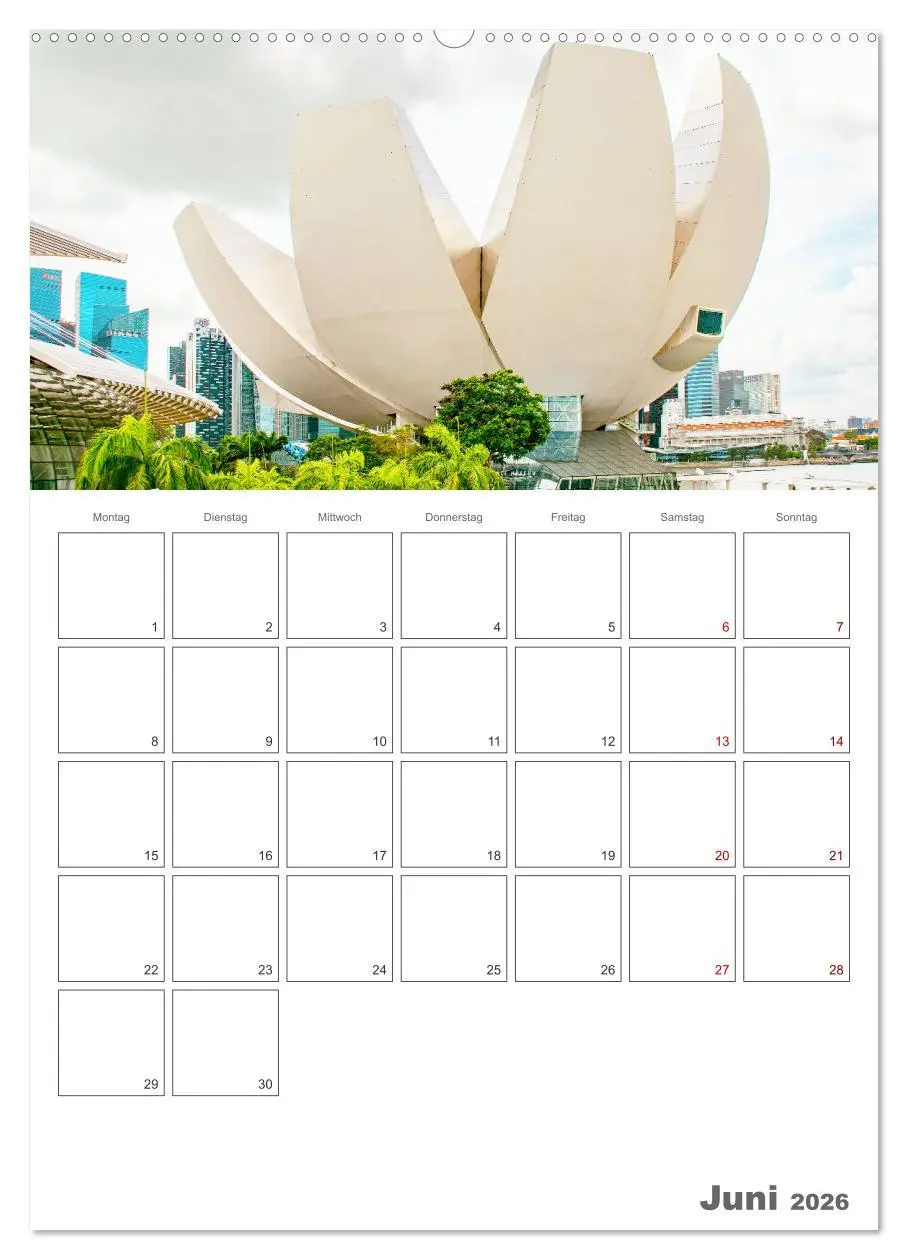 Bild: 9783516369137 | Unterwegs in Singapur (hochwertiger Premium Wandkalender 2026 DIN...