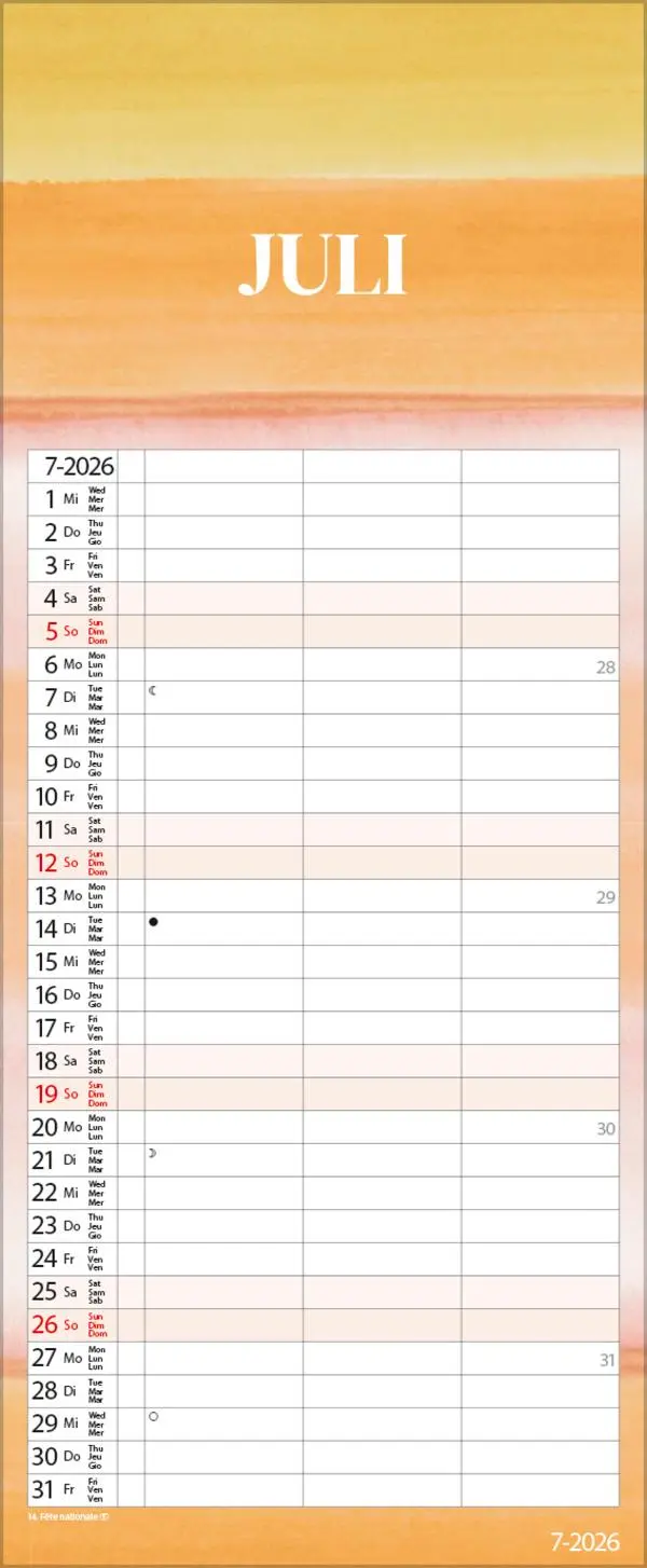 Bild: 9783731889137 | Timer for 2 Colourflow 2026 | Verlag Korsch | Kalender | 14 S. | 2027