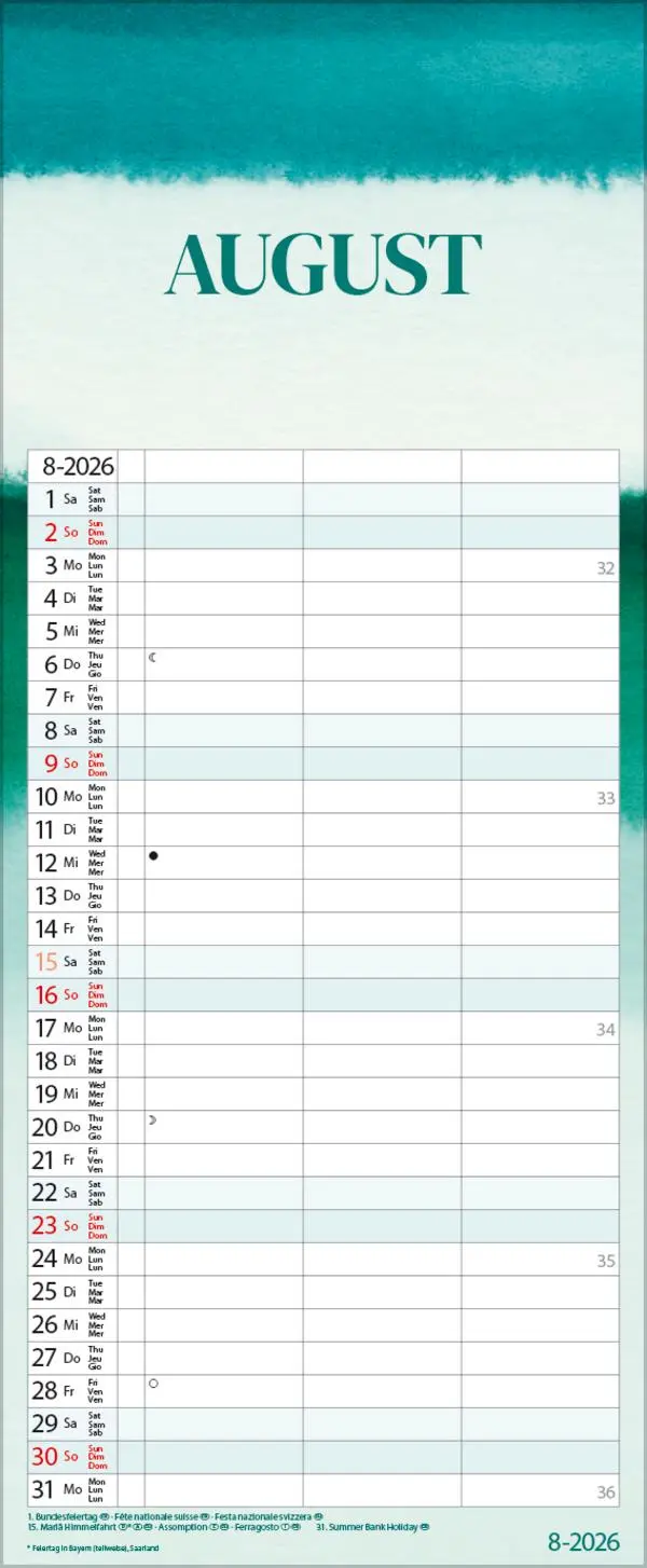 Bild: 9783731889137 | Timer for 2 Colourflow 2026 | Verlag Korsch | Kalender | 14 S. | 2027