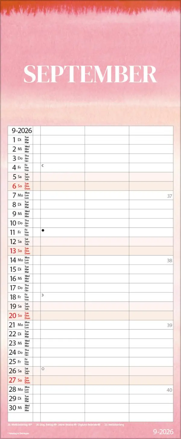 Bild: 9783731889137 | Timer for 2 Colourflow 2026 | Verlag Korsch | Kalender | 14 S. | 2027