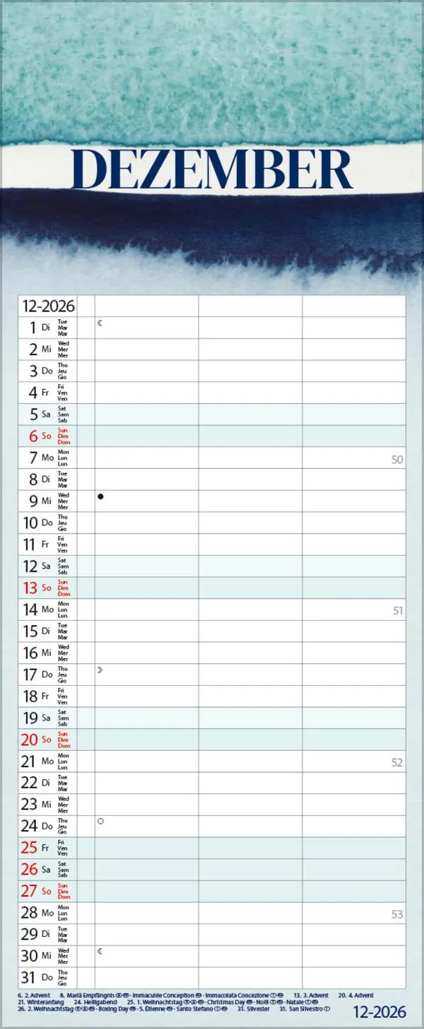 Bild: 9783731889137 | Timer for 2 Colourflow 2026 | Verlag Korsch | Kalender | 14 S. | 2027
