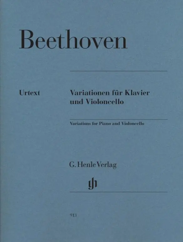 Cover: 9790201809137 | Beethoven, Ludwig van - Variationen für Klavier und Violoncello | Buch