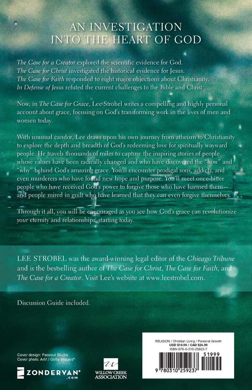 Rückseite: 9780310259237 | The Case for Grace | Lee Strobel | Taschenbuch | Englisch | 2016
