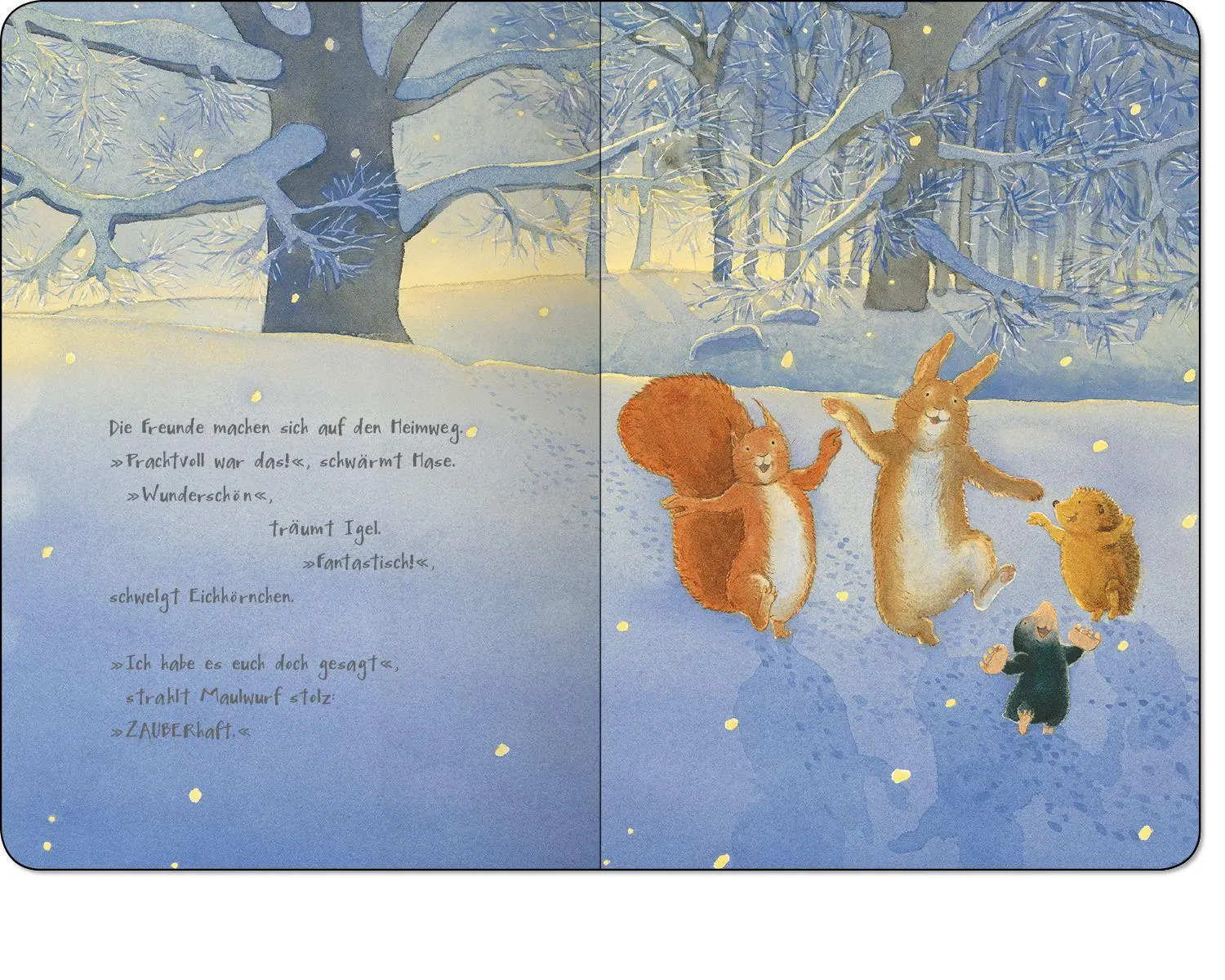 Bild: 9783219119237 | Was glitzert da im Schnee? - Ein buntes Pappbilderbuch über die...