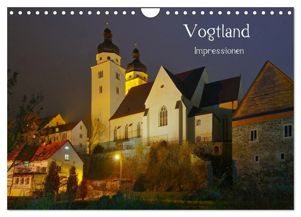Cover: 9783435629237 | Vogtland - Impressionen (Wandkalender 2025 DIN A4 quer), CALVENDO...