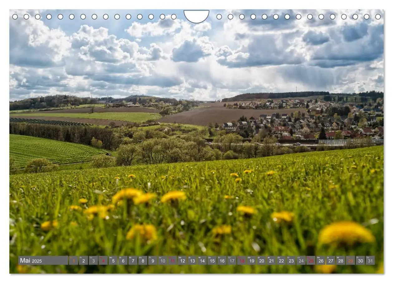 Bild: 9783435629237 | Vogtland - Impressionen (Wandkalender 2025 DIN A4 quer), CALVENDO...