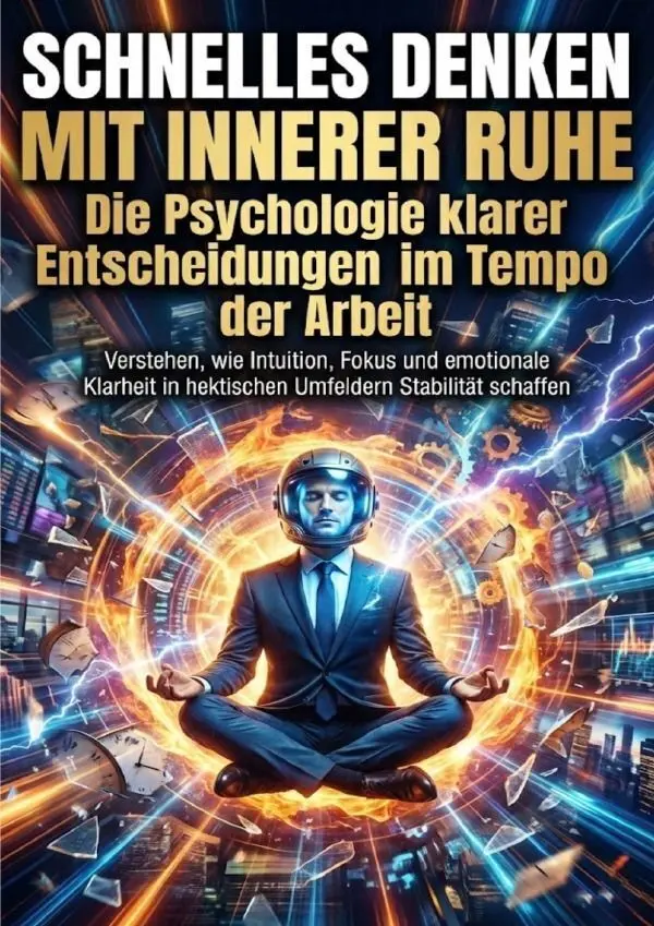 Cover: 9783565179237 | Schnelles Denken mit innerer Ruhe: Die Psychologie klarer...