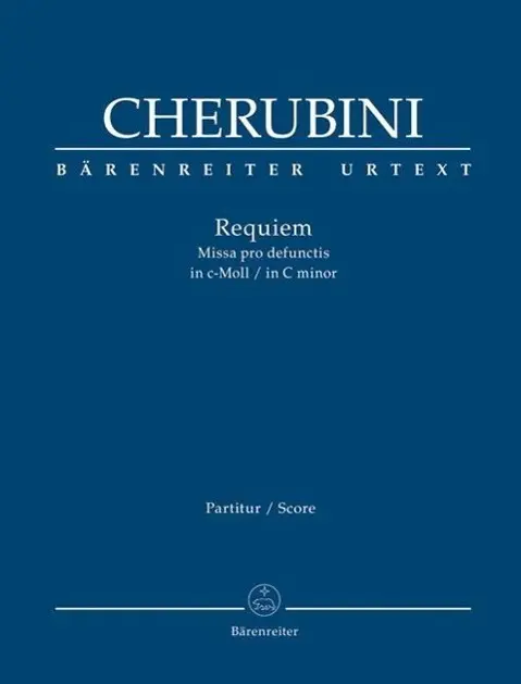 Cover: 9790006559237 | Requiem in C Minor | Missa Pro Defunctis | Luigi Cherubini | Buch