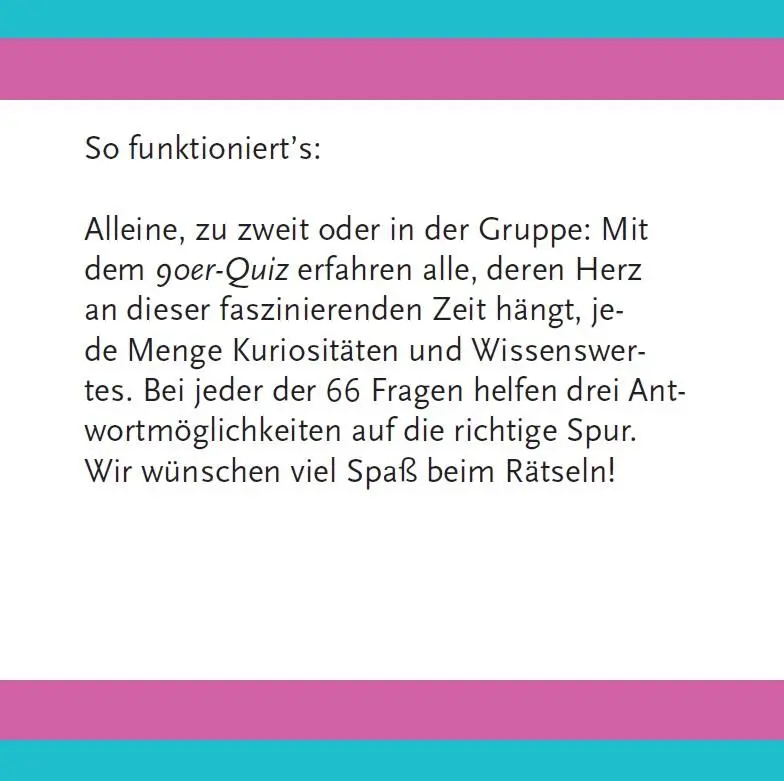 Bild: 4250364119337 | Das 90er-Quiz | Box mit 66 Spielkarten und Anleitung | Gnad (u. a.)