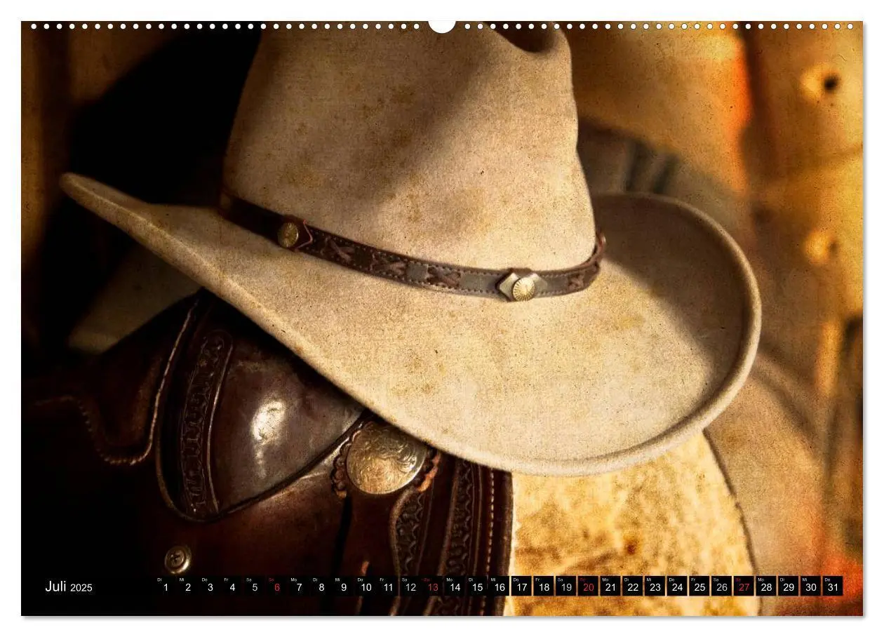 Bild: 9783435479337 | Western und Pferde (hochwertiger Premium Wandkalender 2025 DIN A2...