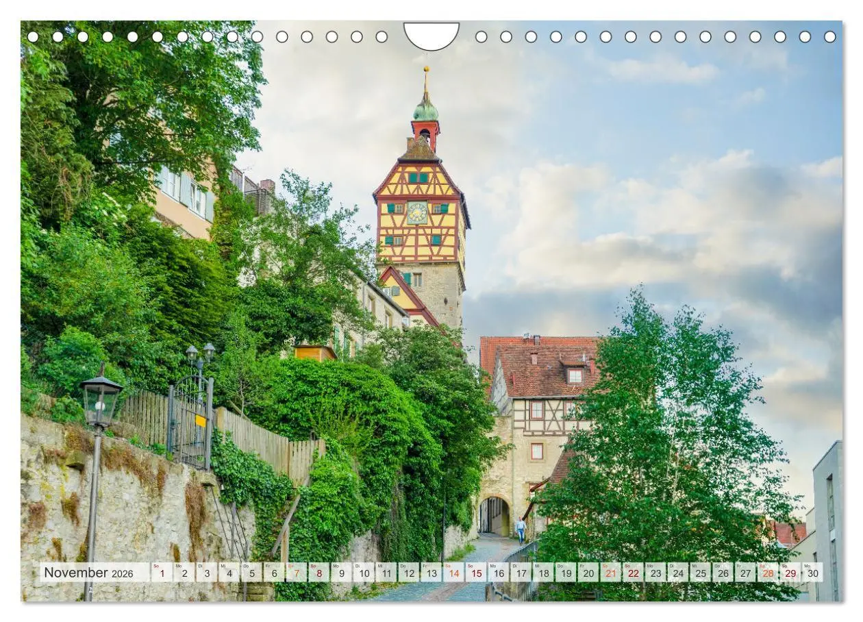 Bild: 9783457639337 | Schwäbisch Hall Impressionen (Wandkalender 2026 DIN A4 quer),...