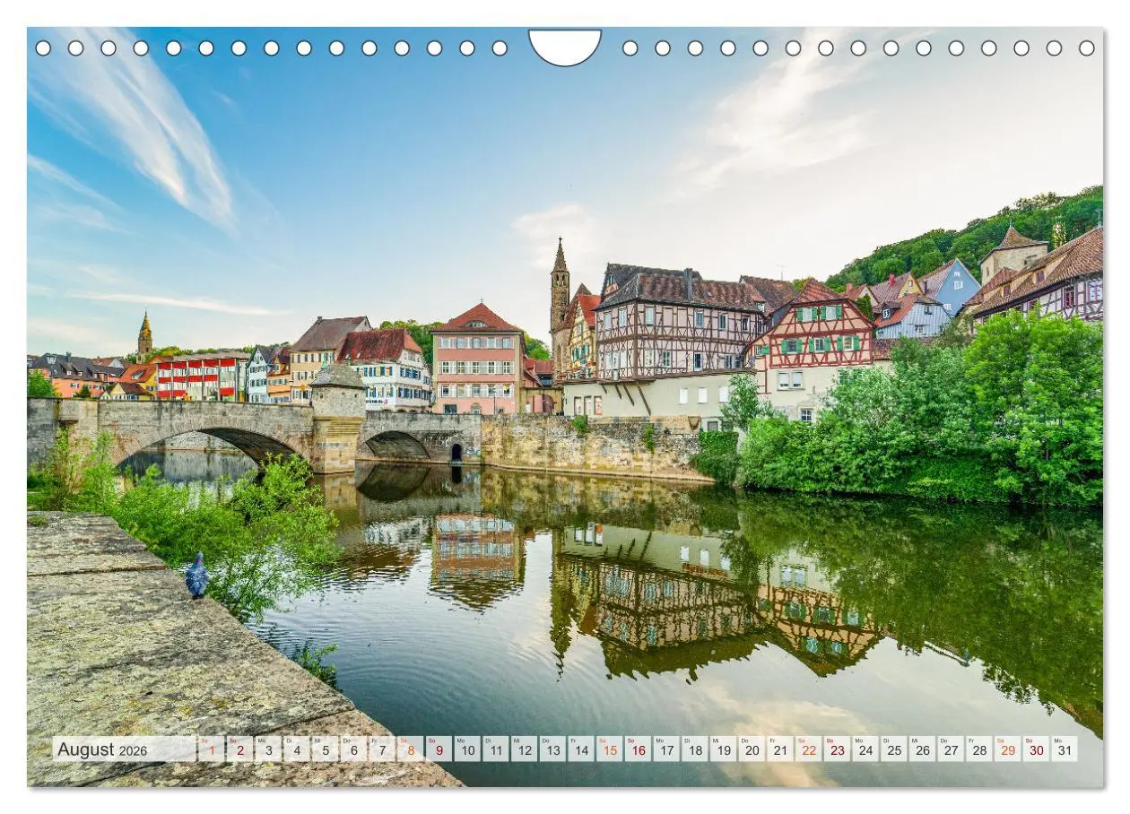 Bild: 9783457639337 | Schwäbisch Hall Impressionen (Wandkalender 2026 DIN A4 quer),...