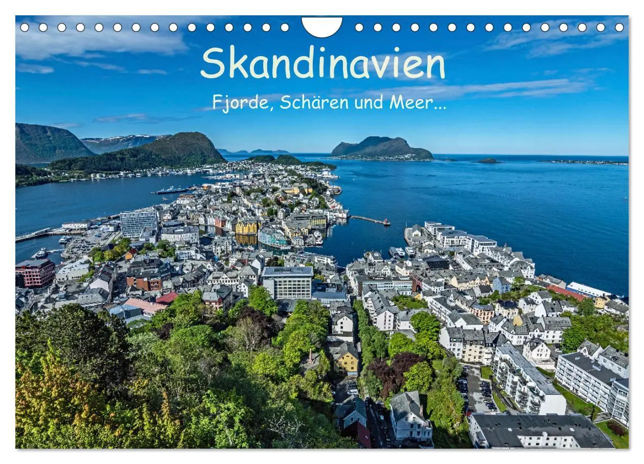 Cover: 9783457879337 | Skandinavien - Fjorde, Schären und Meer... (Wandkalender 2026 DIN...