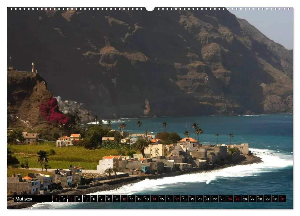 Bild: 9783516109337 | Kap Verde (hochwertiger Premium Wandkalender 2026 DIN A2 quer),...