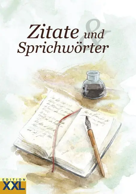 Cover: 9783897369337 | Zitate und Sprichwörter in Großschrift | Buch | 144 S. | Deutsch