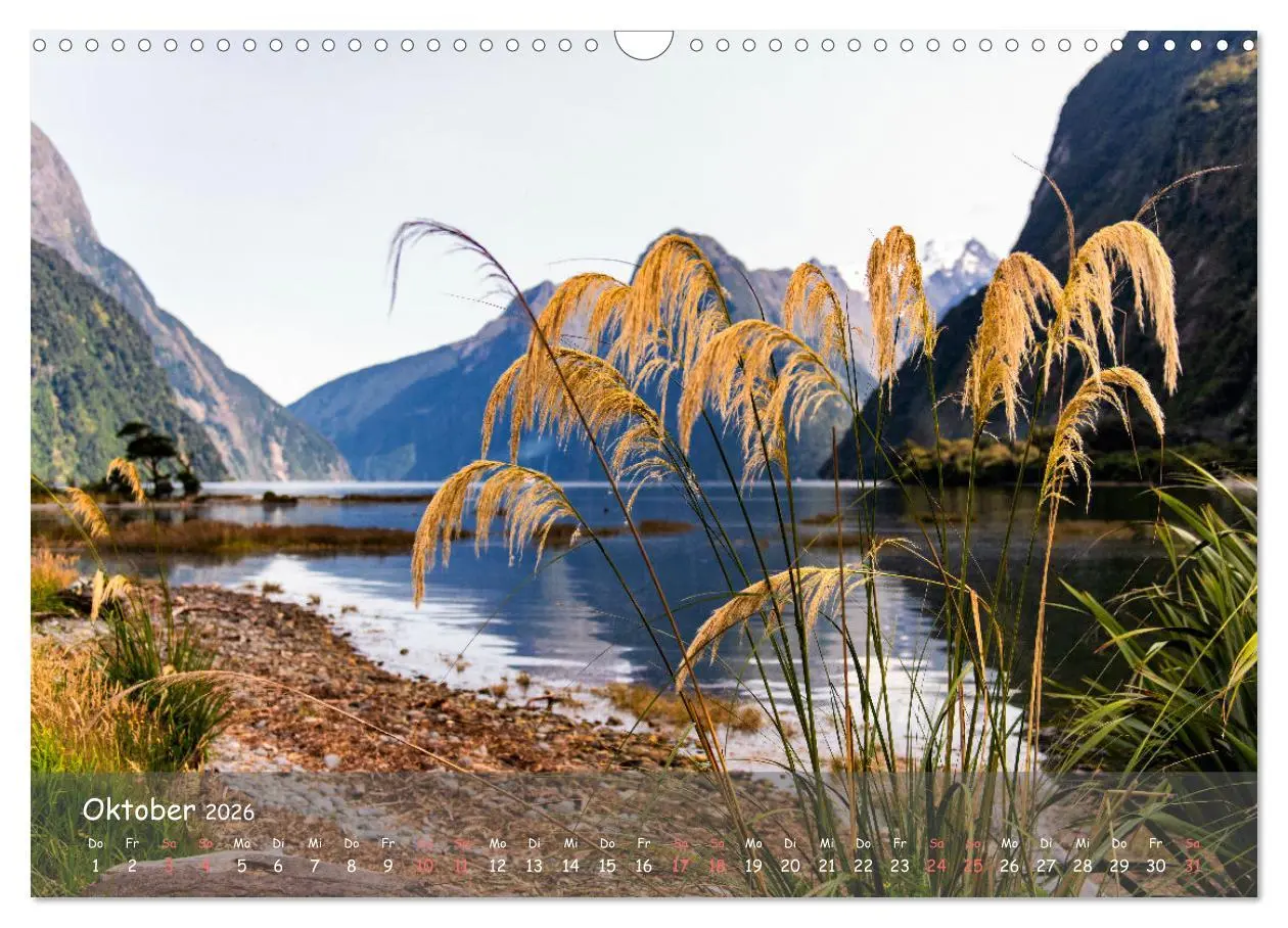 Bild: 9783457489437 | Neuseeland - Wo sich Himmel und Erde begegnen (Wandkalender 2026...