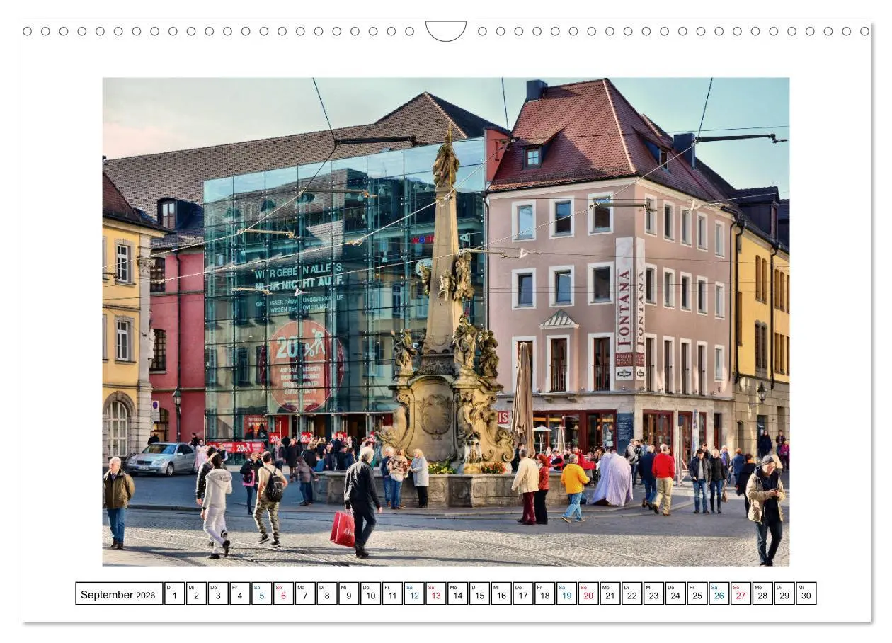 Bild: 9783457869437 | Würzburg - Ansichtssache (Wandkalender 2026 DIN A3 quer), CALVENDO...