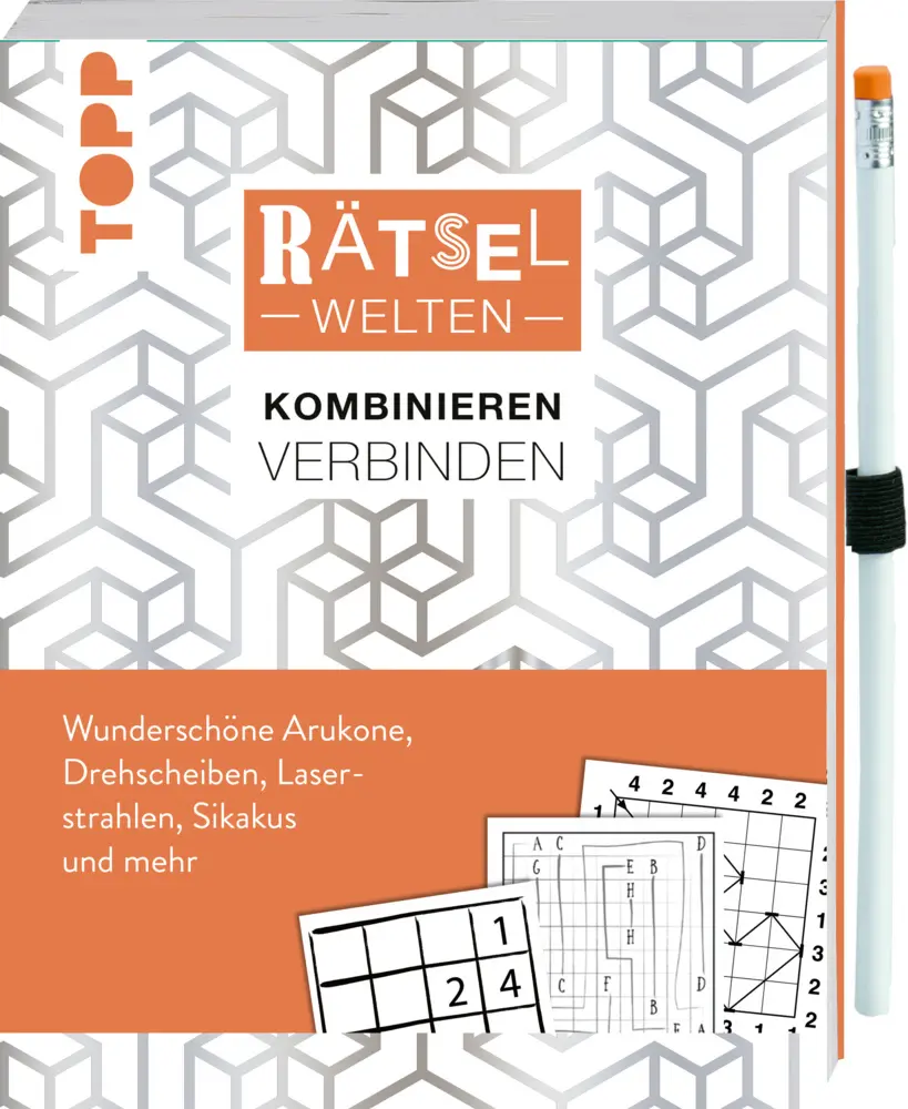 Cover: 9783772449437 | Rätselwelten - Kombinieren, Verbinden: Wunderschöne Arukone,...