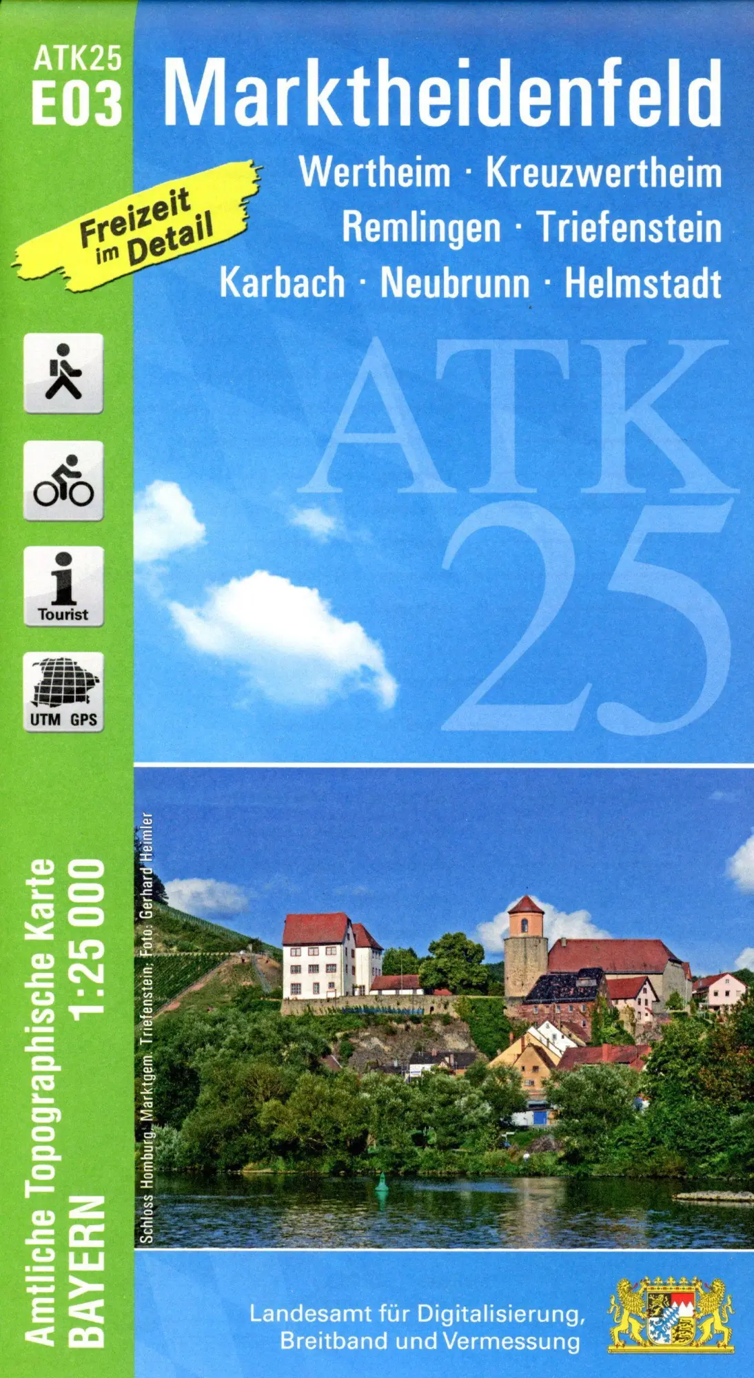 Cover: 9783899339437 | Marktheidenfeld 1:25 000 | Digitalisierung | (Land-)Karte | Deutsch