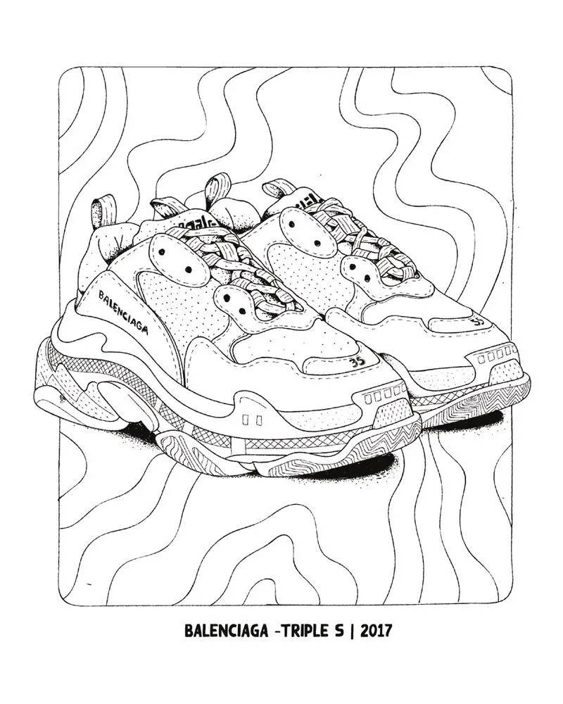 Bild: 9789188369437 | Sneaker Coloring Book | 46 Iconic Models | Alexander Rosso | Buch