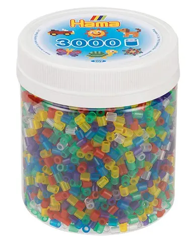 Cover: 28178209537 | Hama 209-53 - Perlen, Dose mit Bügelperlen, 3000 Stück,...