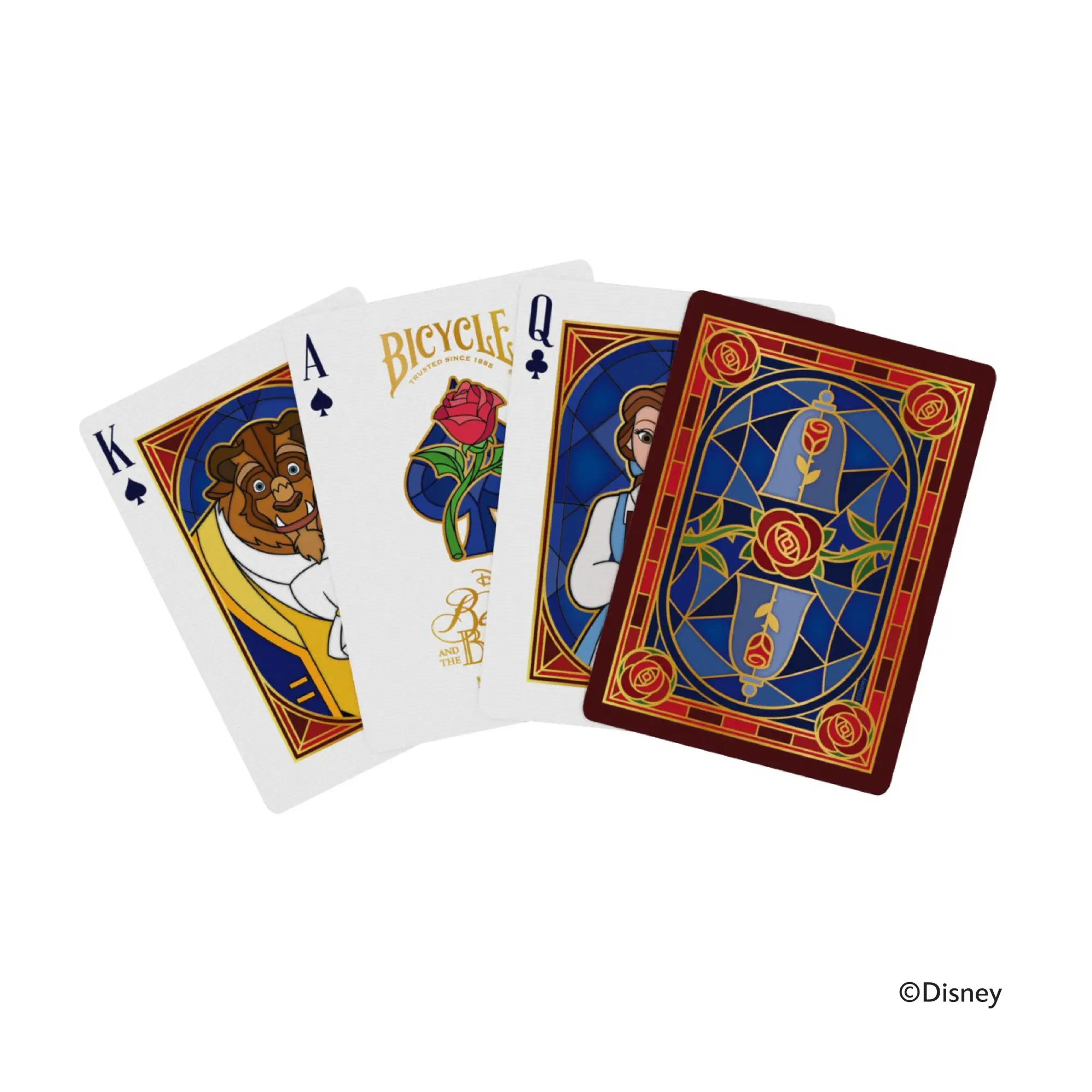 Bild: 73854099537 | Bicycle Disney - Beauty and the Beast (Die Schöne und das Biest) 54...