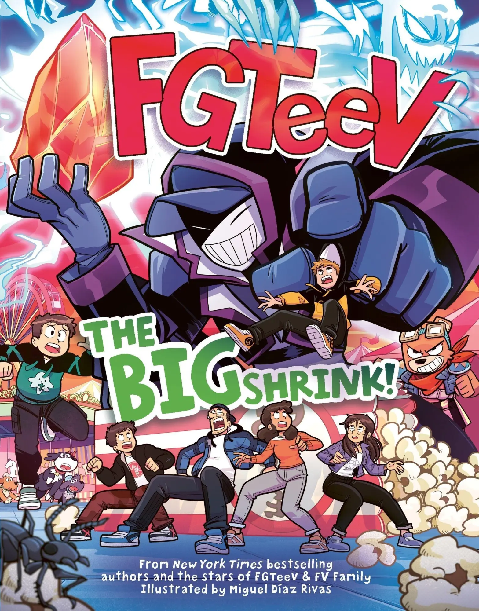 Cover: 9780063349537 | FGTeeV: The Big Shrink! | A Graphic Novel | Fgteev | Buch | FGTeeV