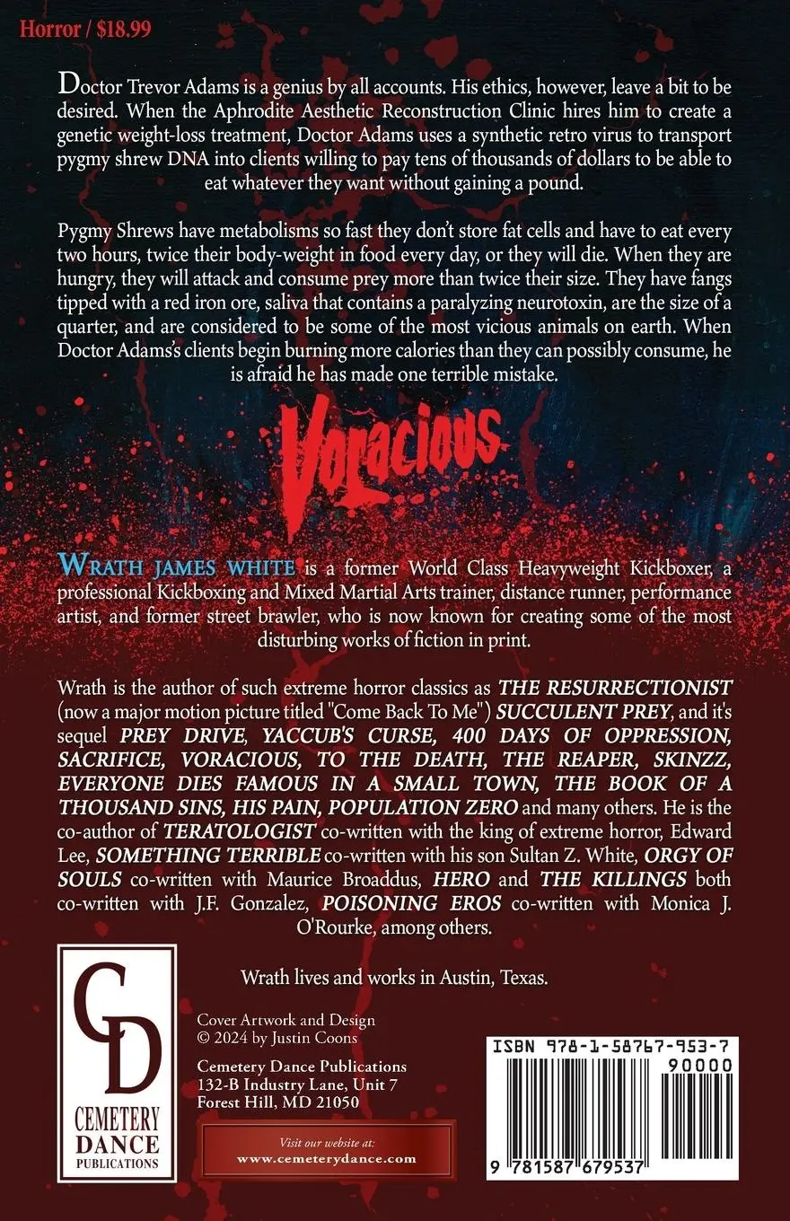 Rückseite: 9781587679537 | Voracious | Wrath James White | Taschenbuch | Englisch | 2024