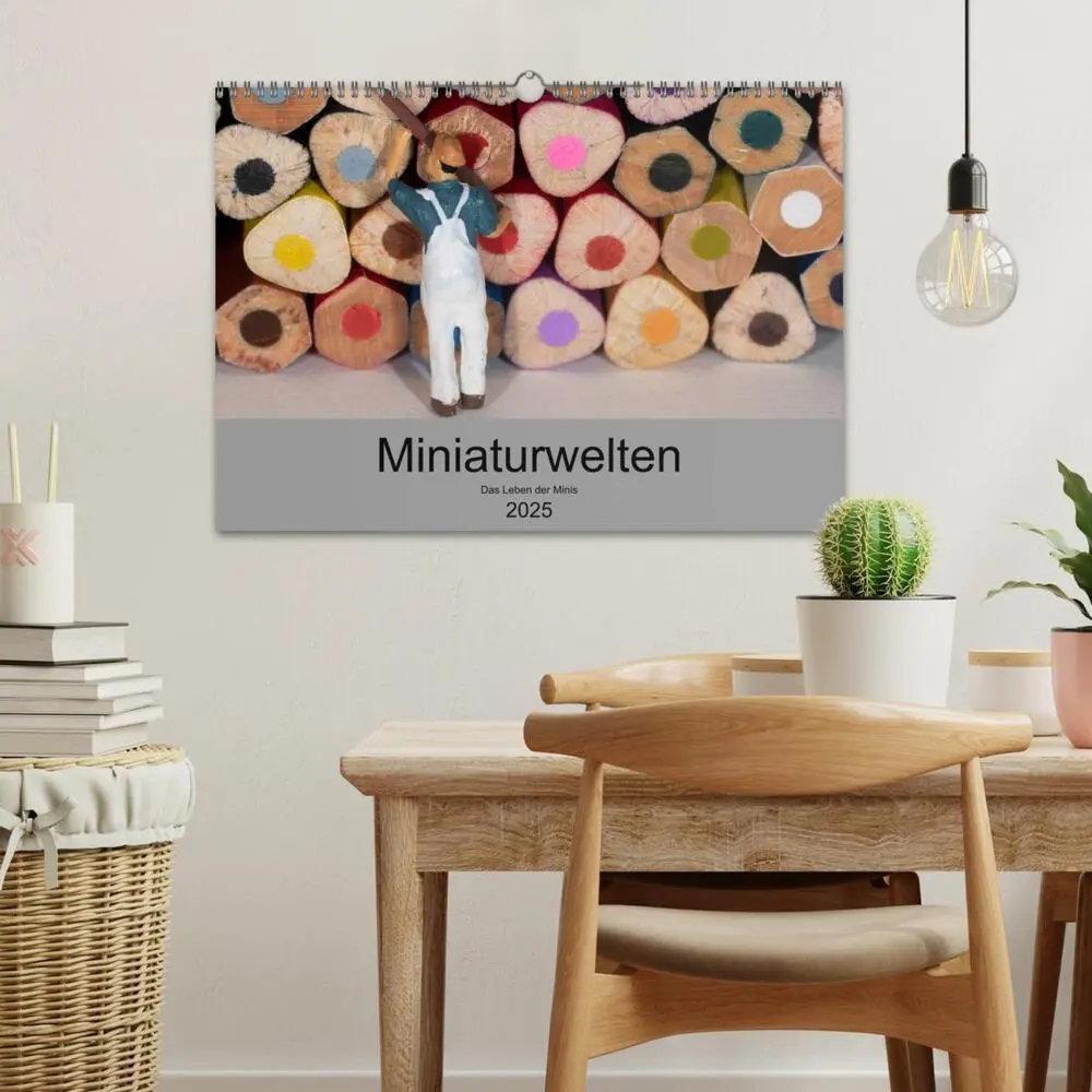 Bild: 9783435149537 | Miniaturen - Das Leben der Minis (Wandkalender 2025 DIN A3 quer),...
