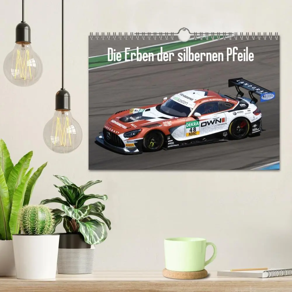 Bild: 9783435839537 | Die Erben der silbernen Pfeile (Wandkalender 2025 DIN A4 quer),...